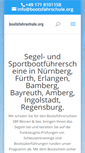 Mobile Screenshot of bootsfahrschule.org